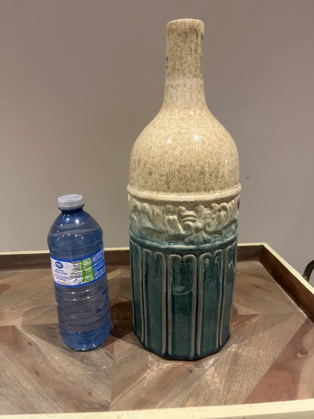 Large heavy vase