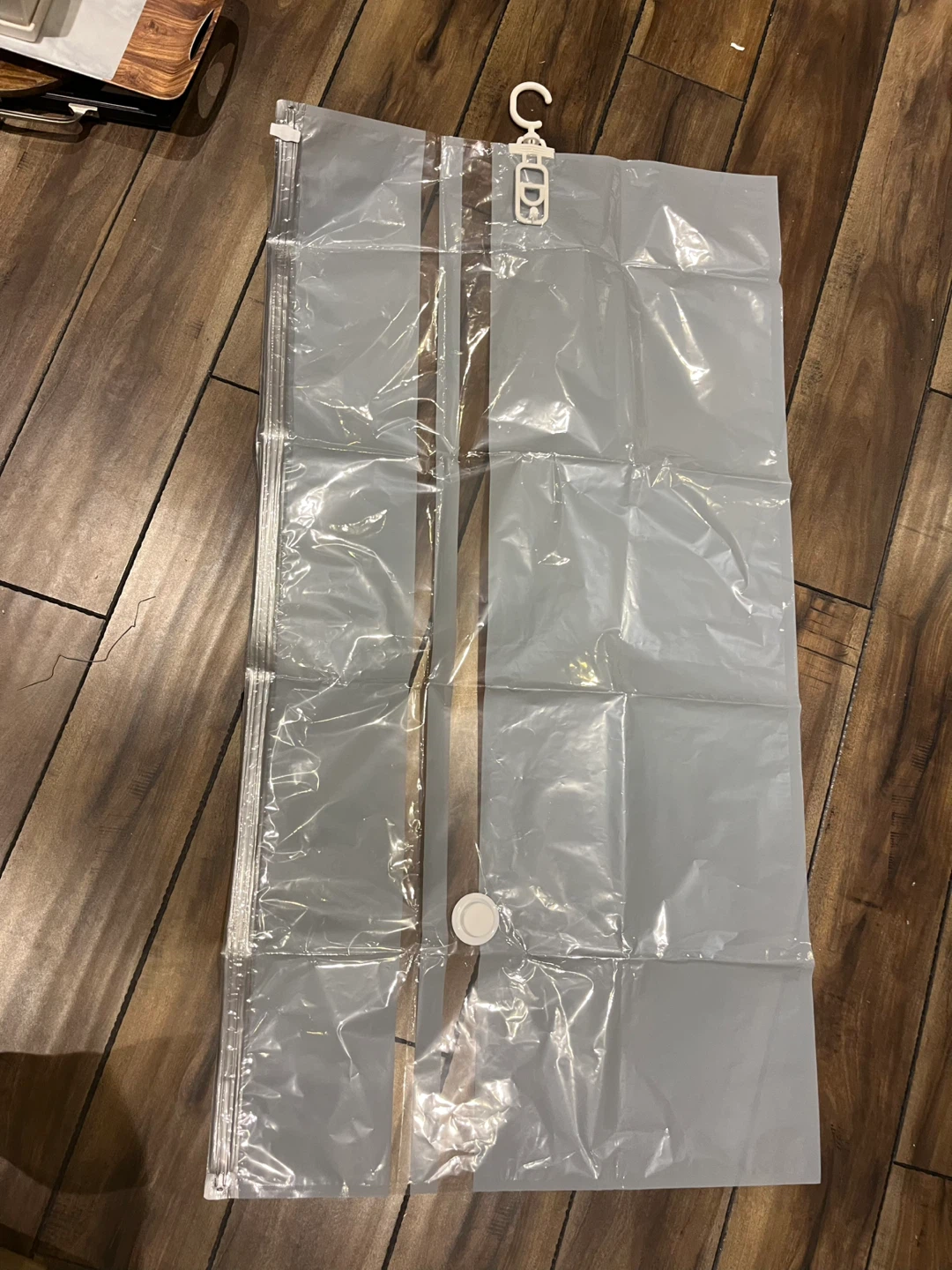 Brand new hanging vacuum bags for clothes storage