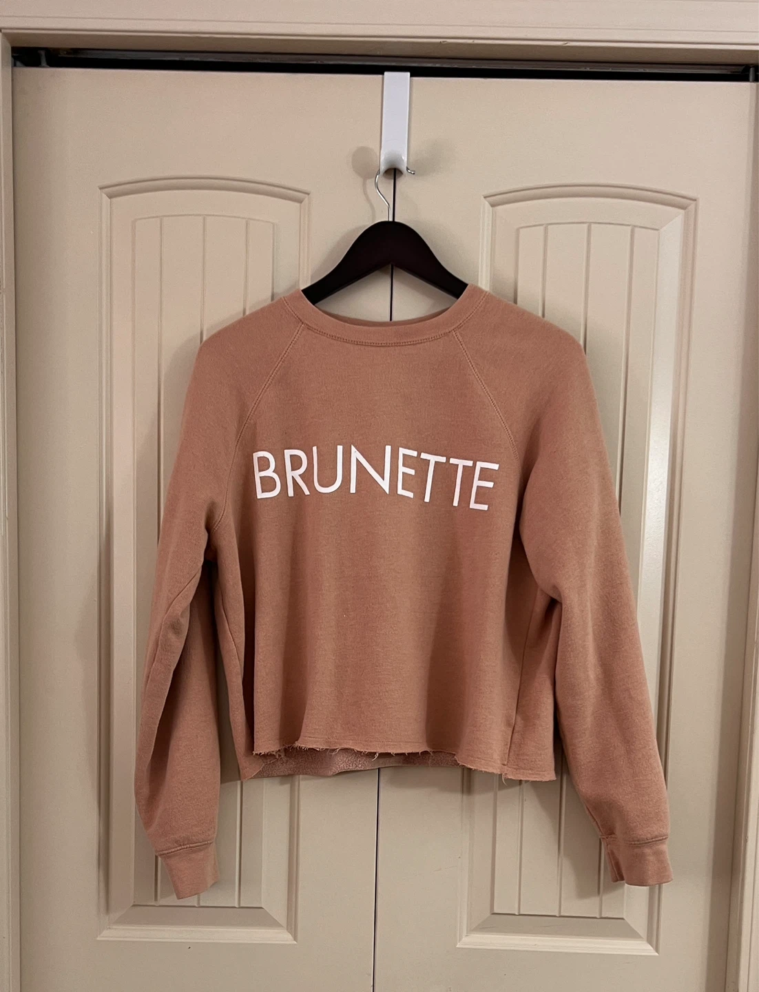 Brunette the Label Cropped Crewneck