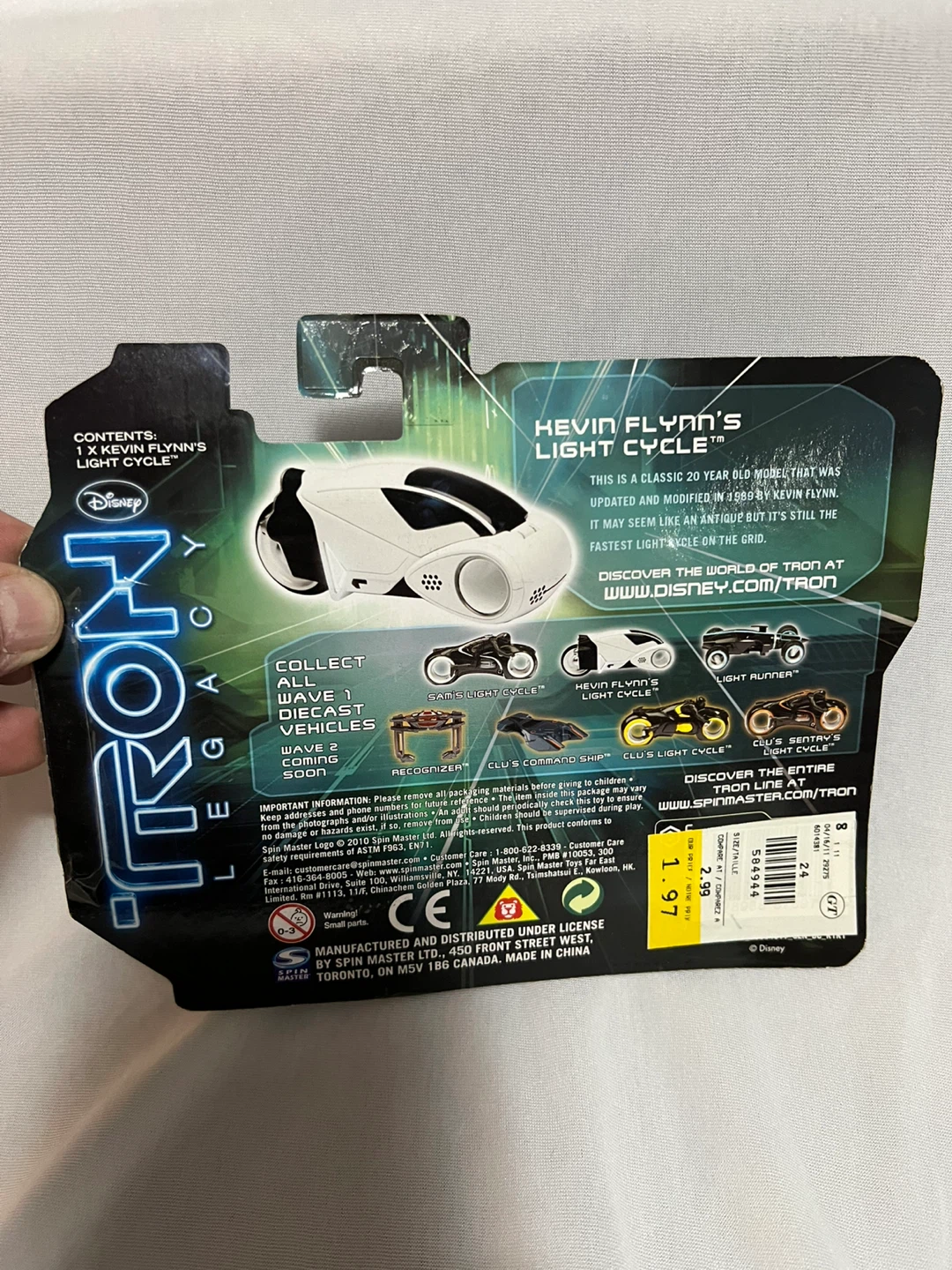 Tron Legacy-Kevin Flynn’s Light Cycle - photo 2