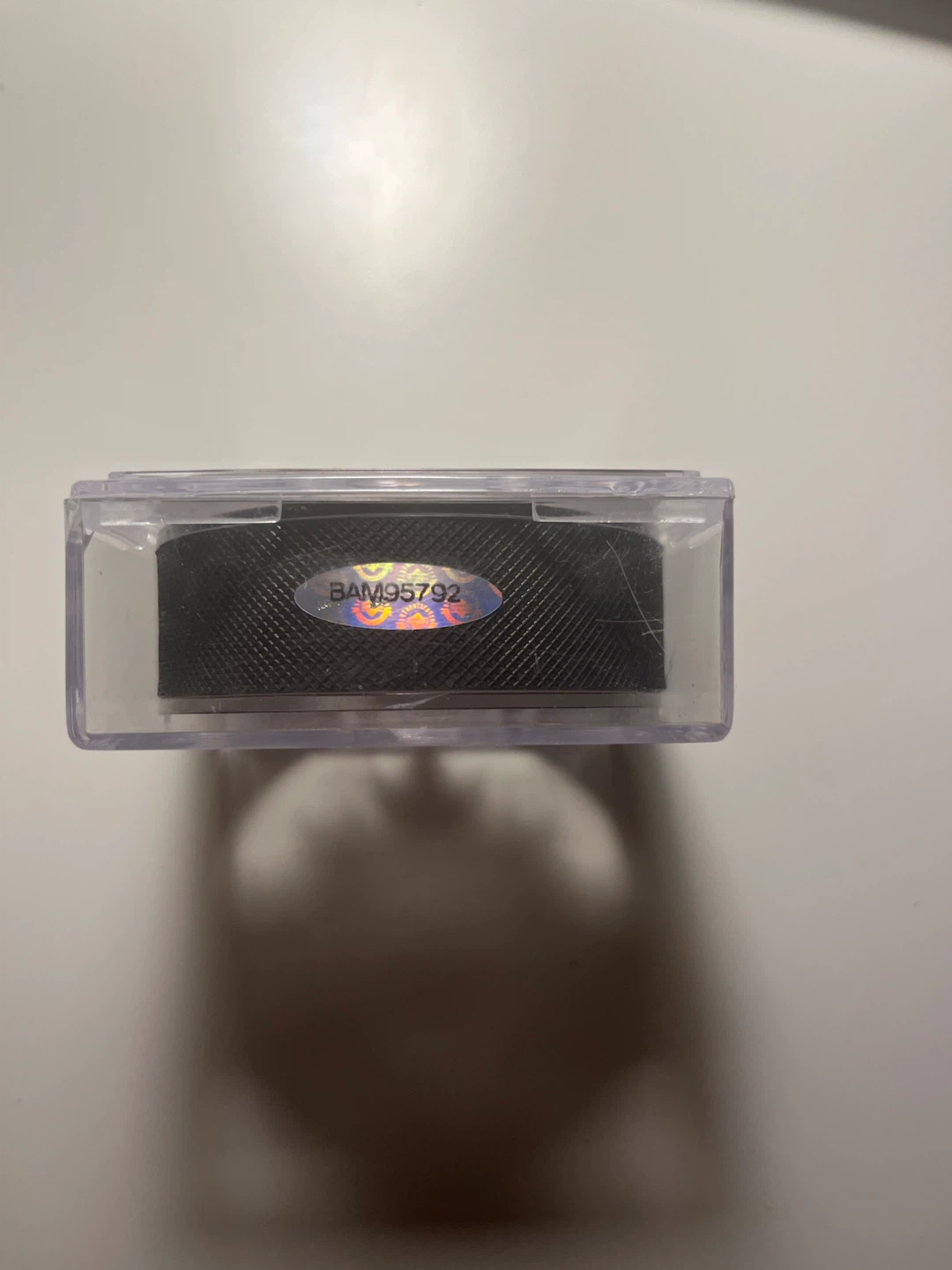 Alexis Lafrenière Signed Hockey Puck - photo 3