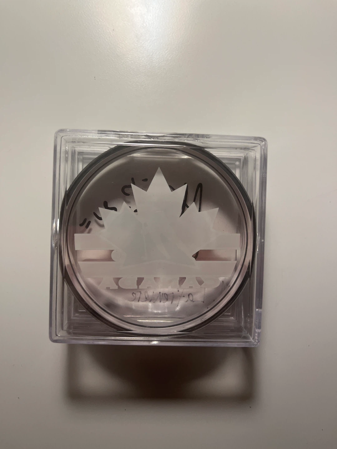 Alexis Lafrenière Signed Hockey Puck - photo 2