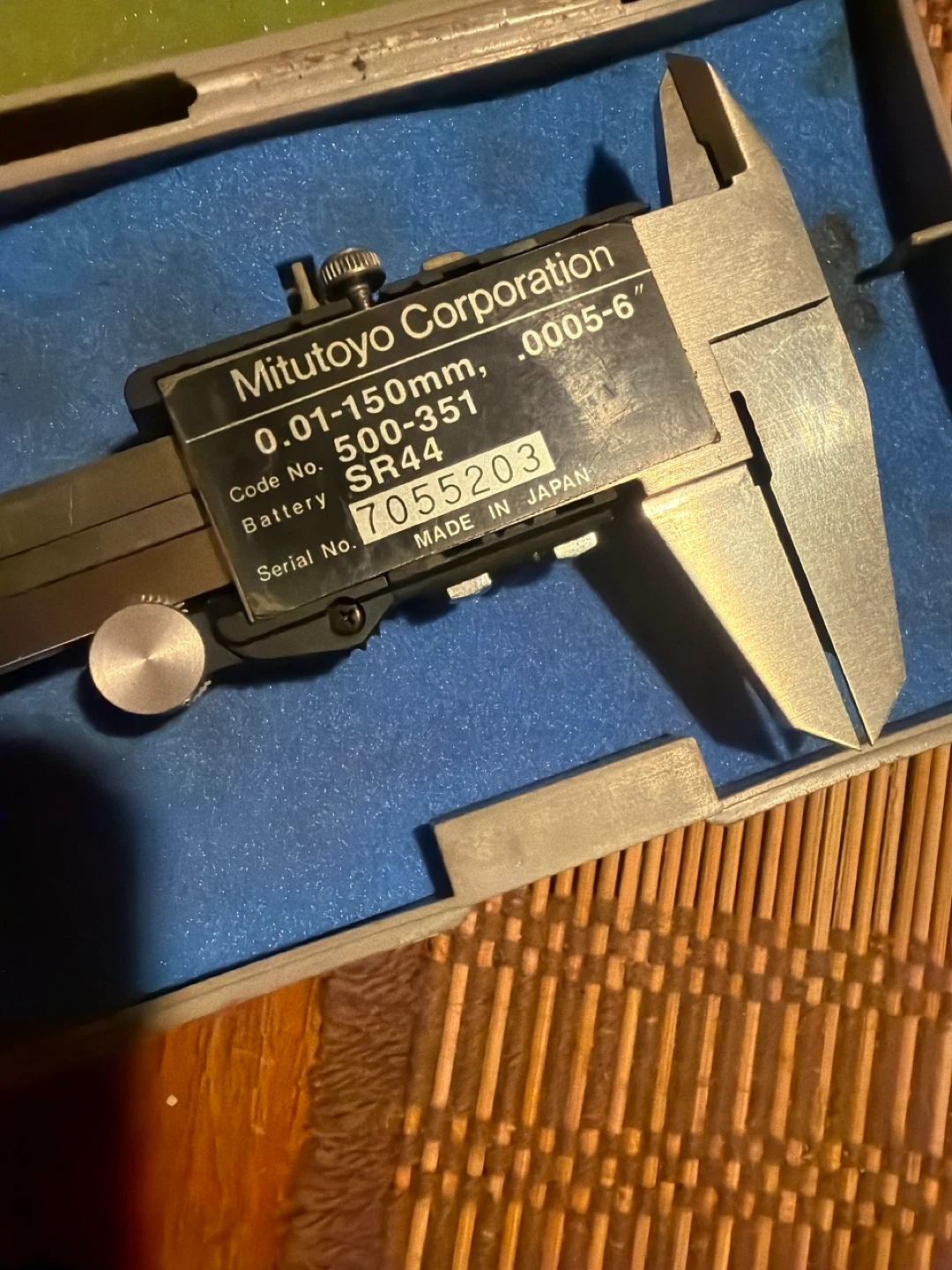Mitutoyo Digital Caliper 0-150mm / 0-6" - photo 4