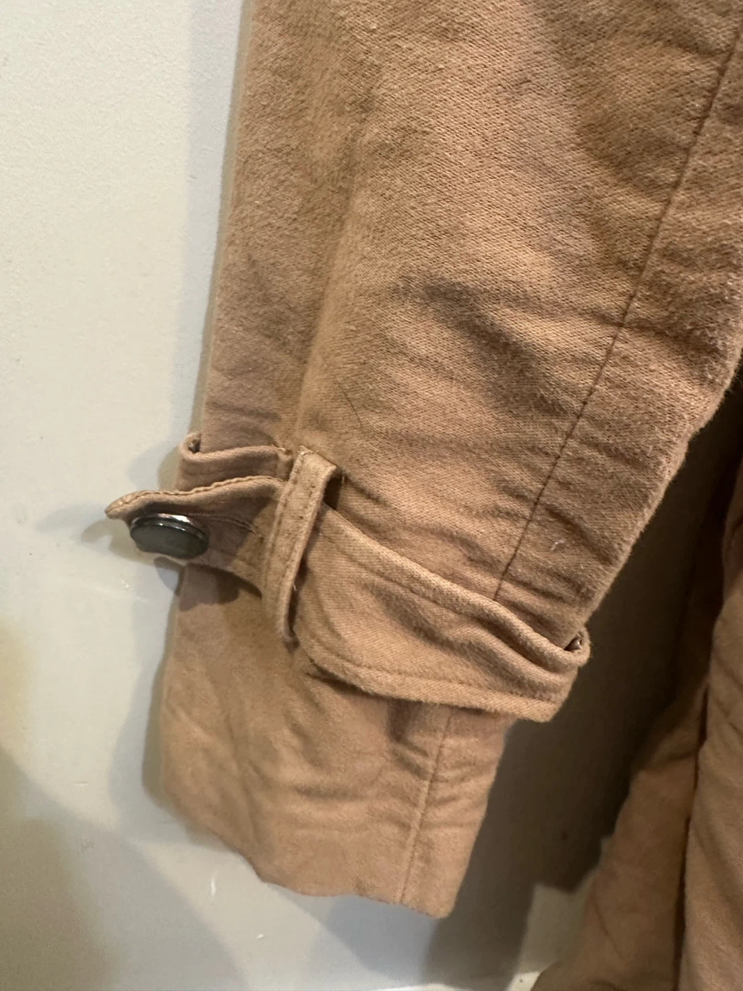 Le Chateau Women's Tan Trench Coat - Size S - photo 5