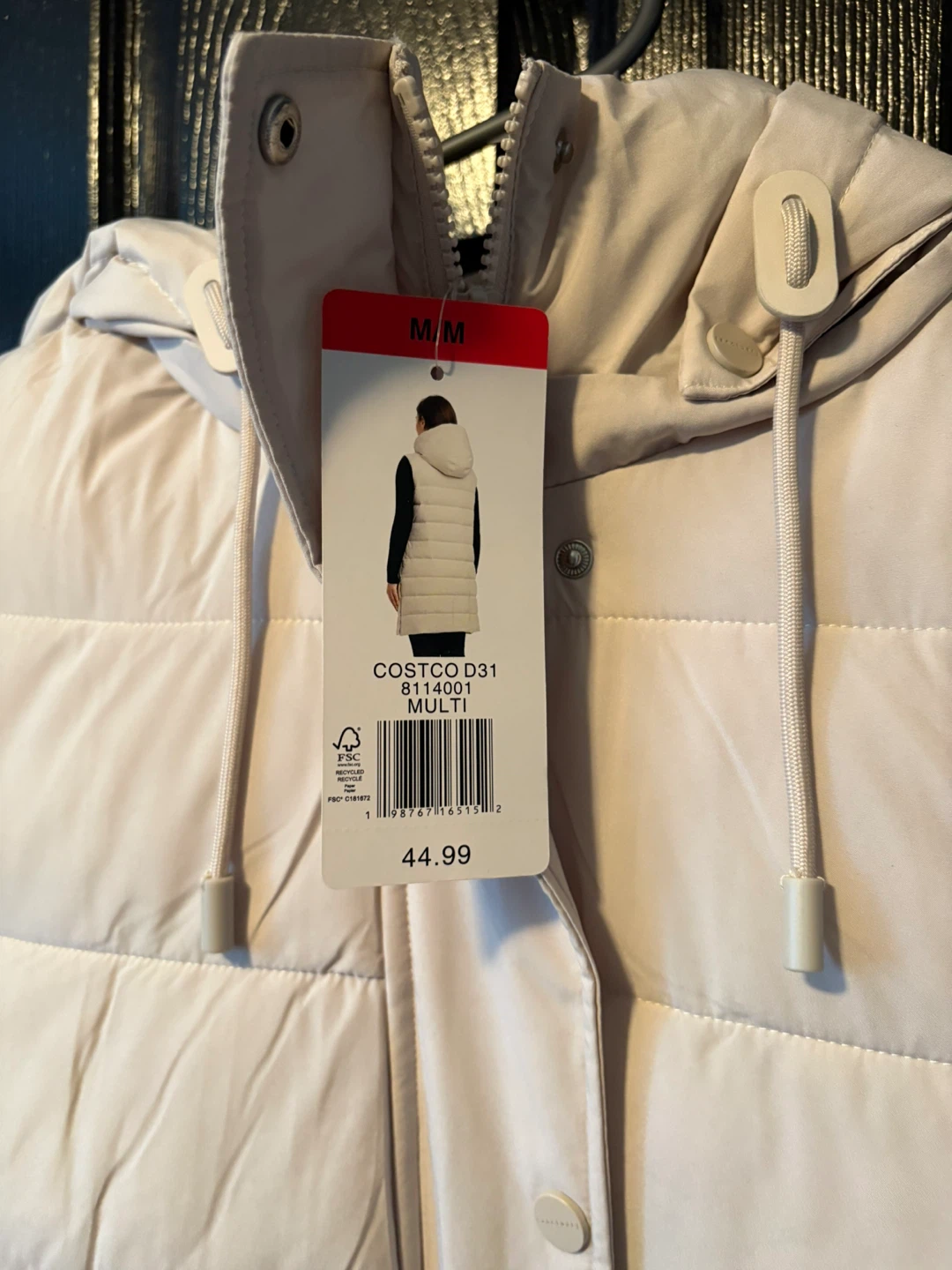 Women’s Sanctuary Long Puffer Vest with Hood - photo 4