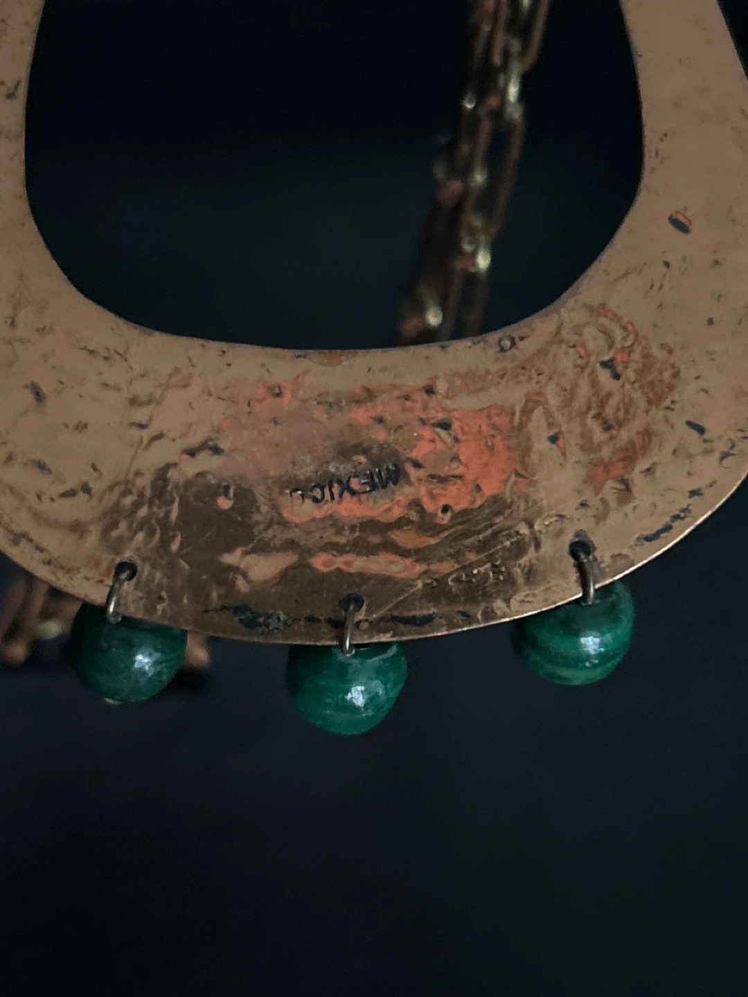 Vintage bold Copper Necklace - photo 2