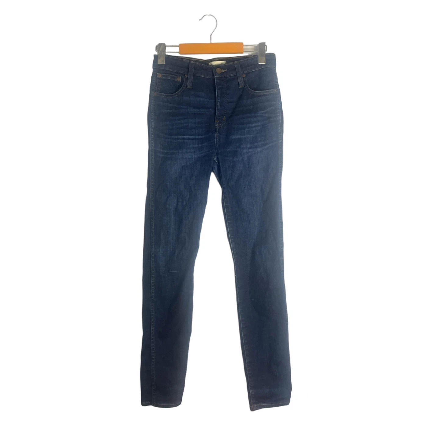 Madewell 10" High Riser Skinny Denim Jeans in Hayes Wash Size 26 - photo 2