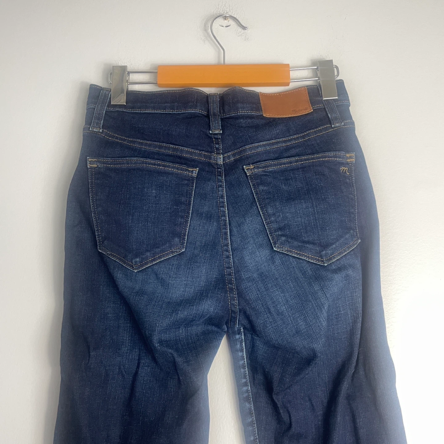 Madewell 10" High Riser Skinny Denim Jeans in Hayes Wash Size 26 - photo 5