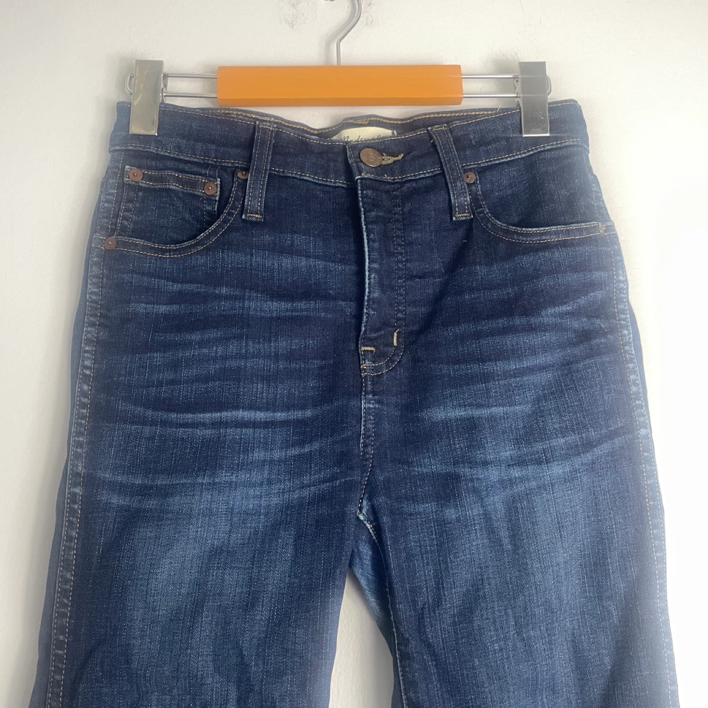 Madewell 10" High Riser Skinny Denim Jeans in Hayes Wash Size 26 - photo 4