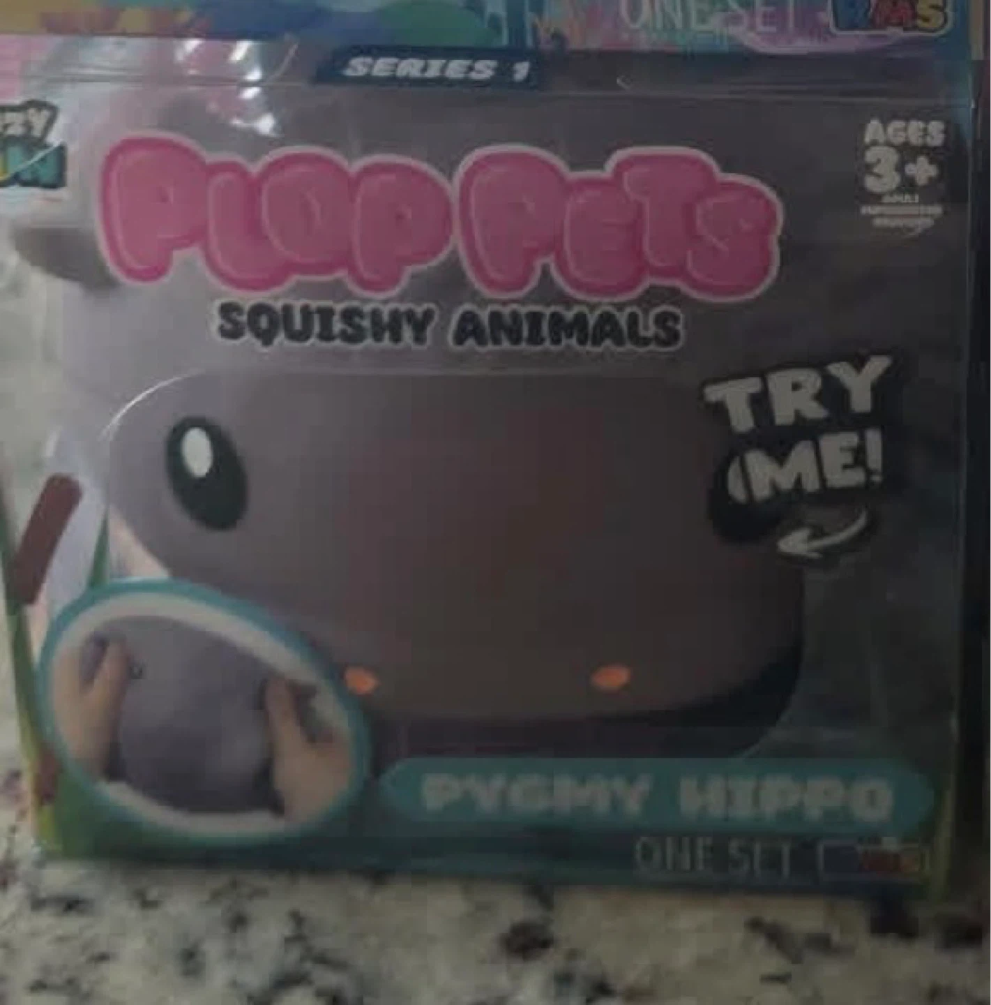 Plop Pets Squishy Animals Pygmy Hippo