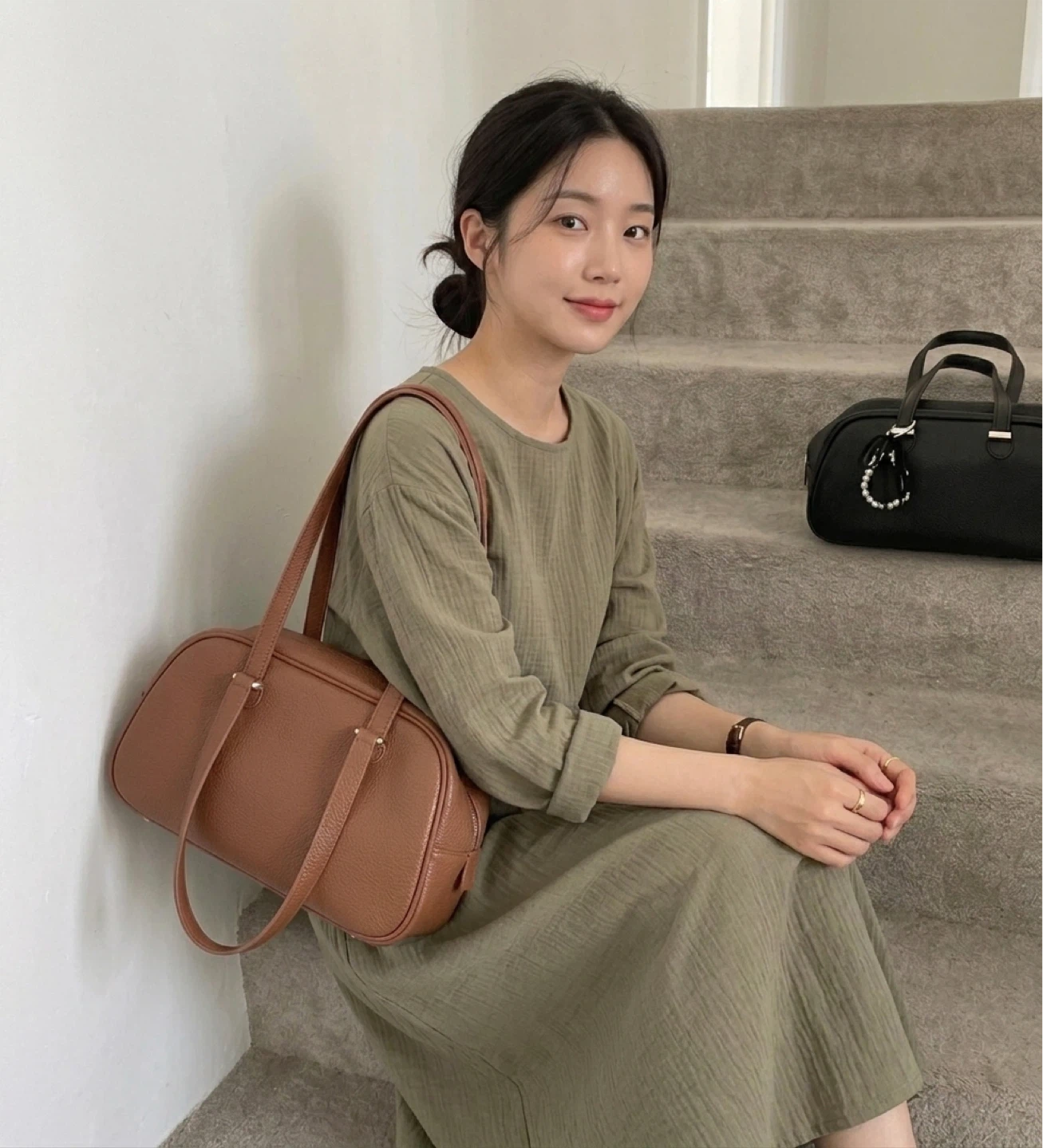 Brand New Classic Everyday Leather Shoulder Bag (Korean Fashion) - photo 2