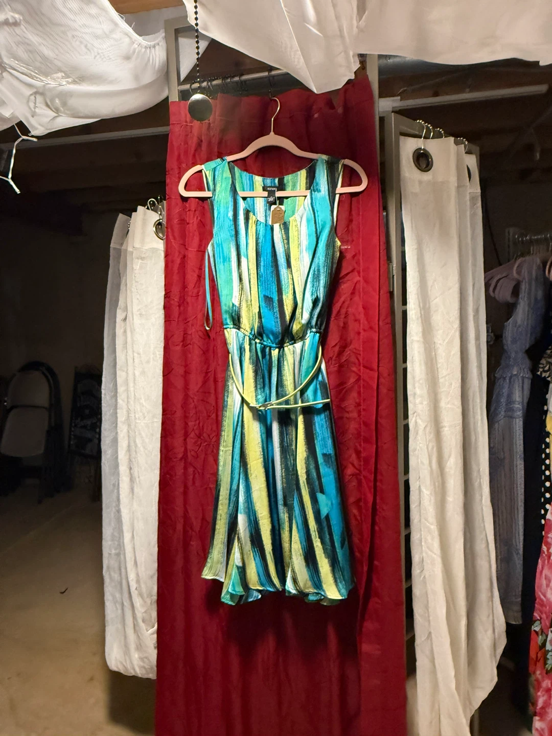 Alfani Women's Striped Sleeveless Maxi Dress Size 2 - photo 2