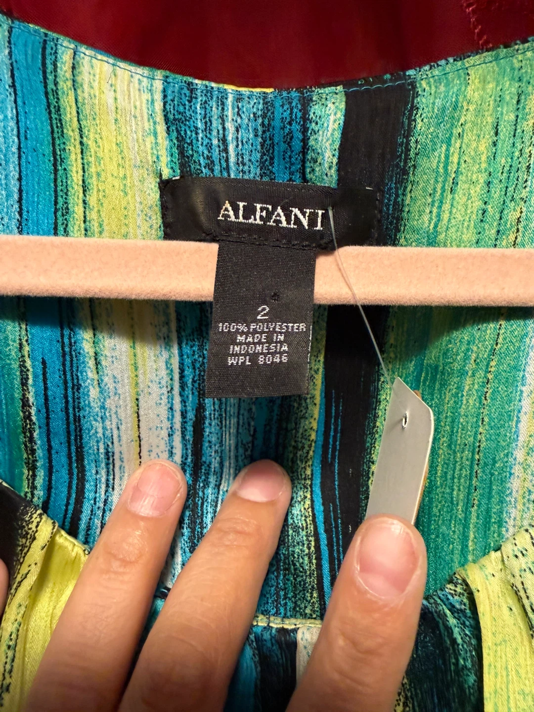 Alfani Women's Striped Sleeveless Maxi Dress Size 2 - photo 5