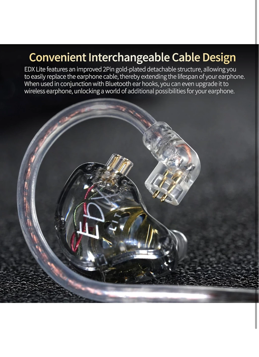 KZ EDX Lite In-Ear headphones - photo 3