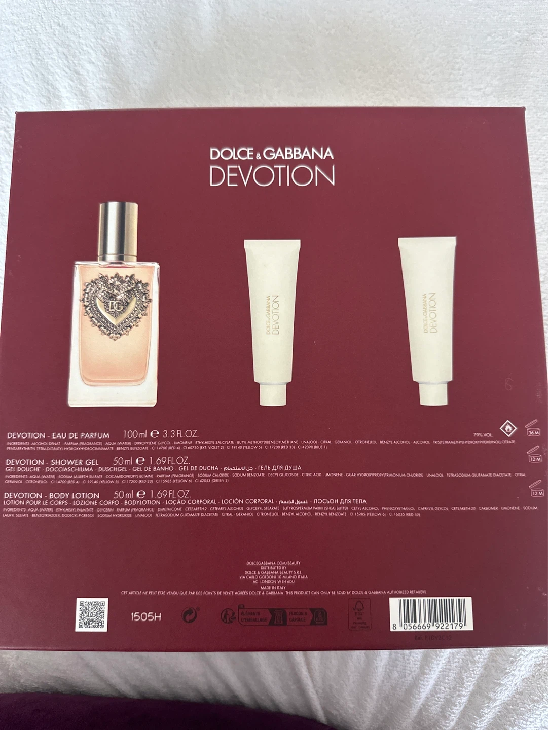 Dolce & Gabbana Devotion Eau de Parfum & Body Lotion Gift Set - photo 2