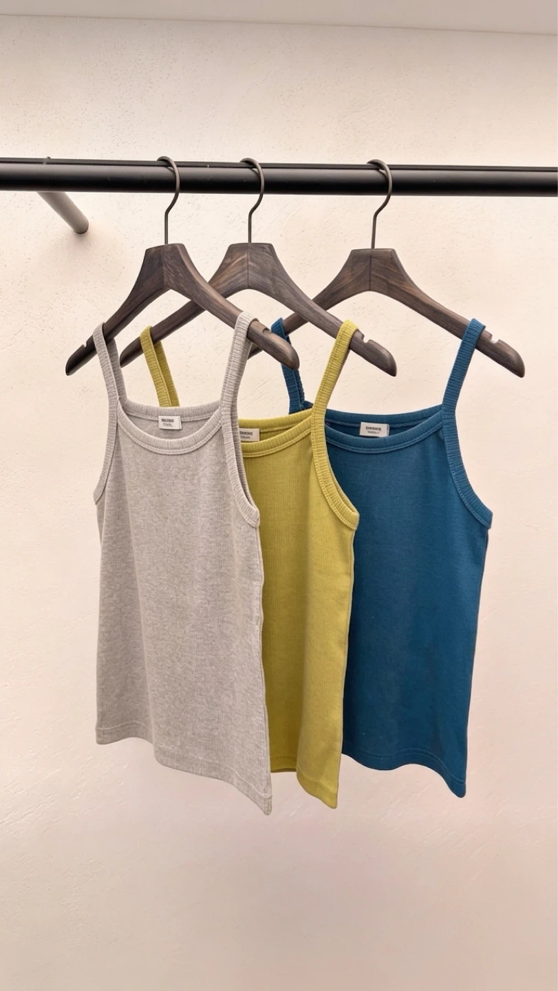 Brand New Essential Ribbed Tank Tops (Everyday Basics)