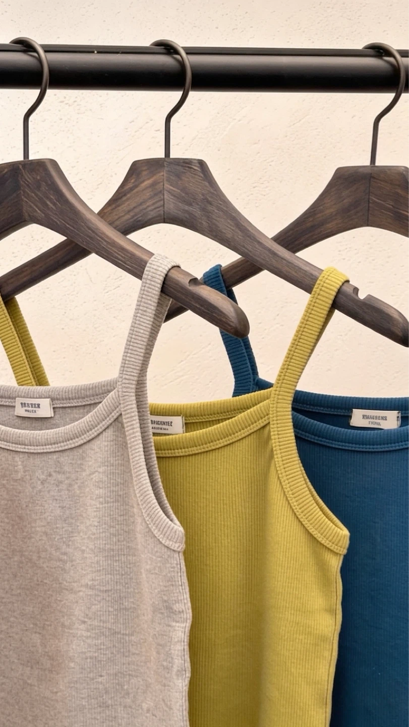 Brand New Essential Ribbed Tank Tops (Everyday Basics) - photo 2