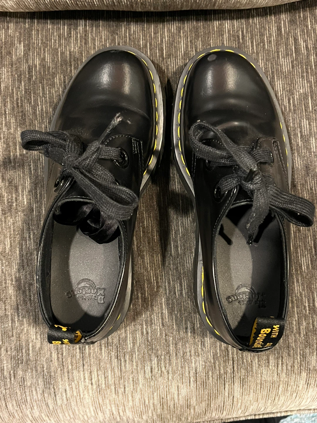 Dr. Martens Black Platform Shoes - Size 8 Women’s - photo 2