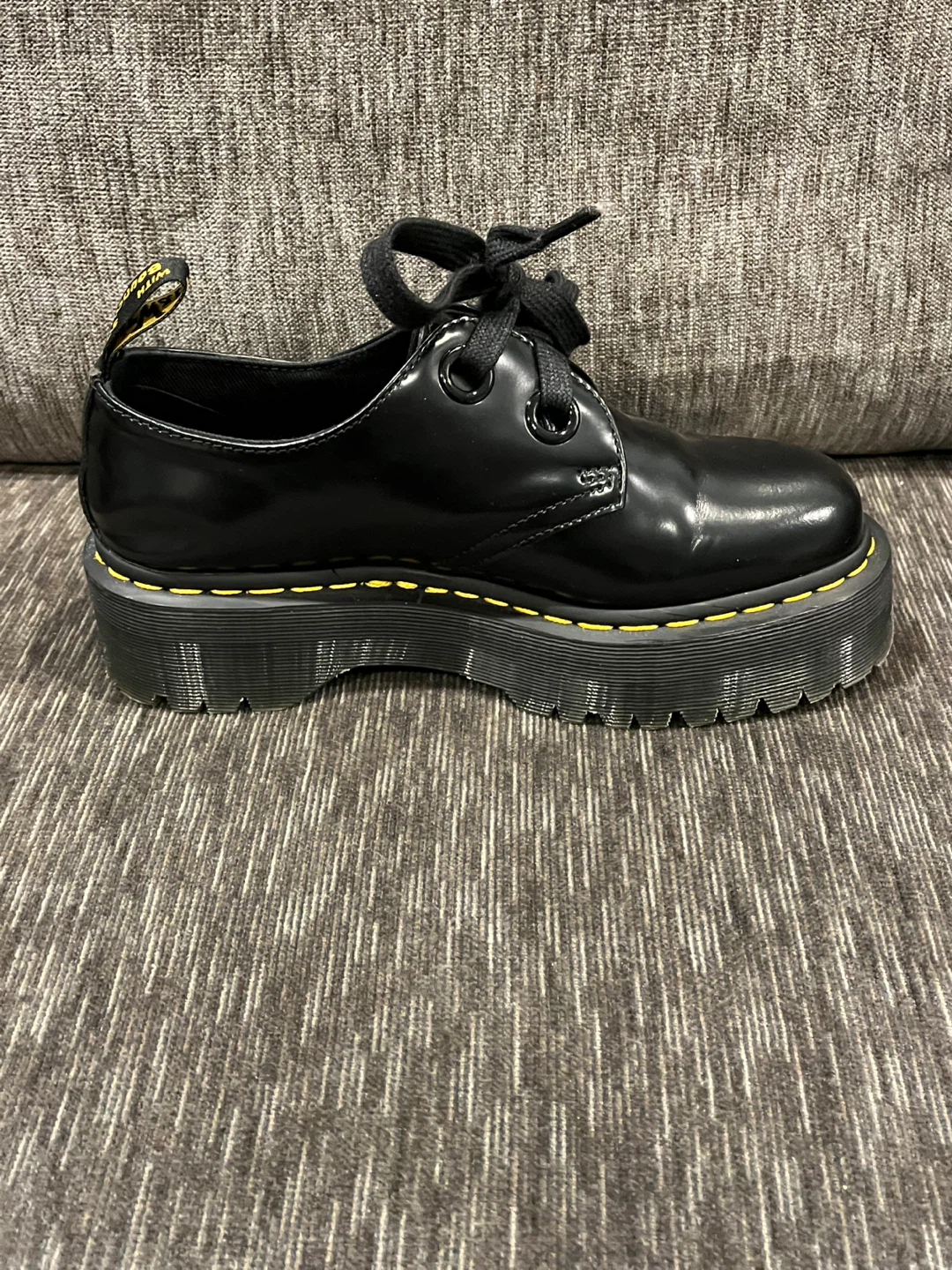 Dr. Martens Black Platform Shoes - Size 8 Women’s - photo 3