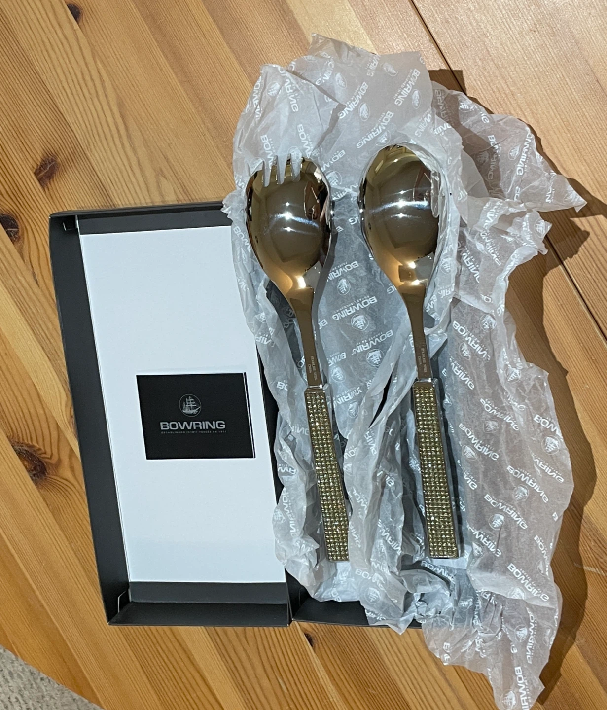 Brand new Bowring salad servers - photo 2