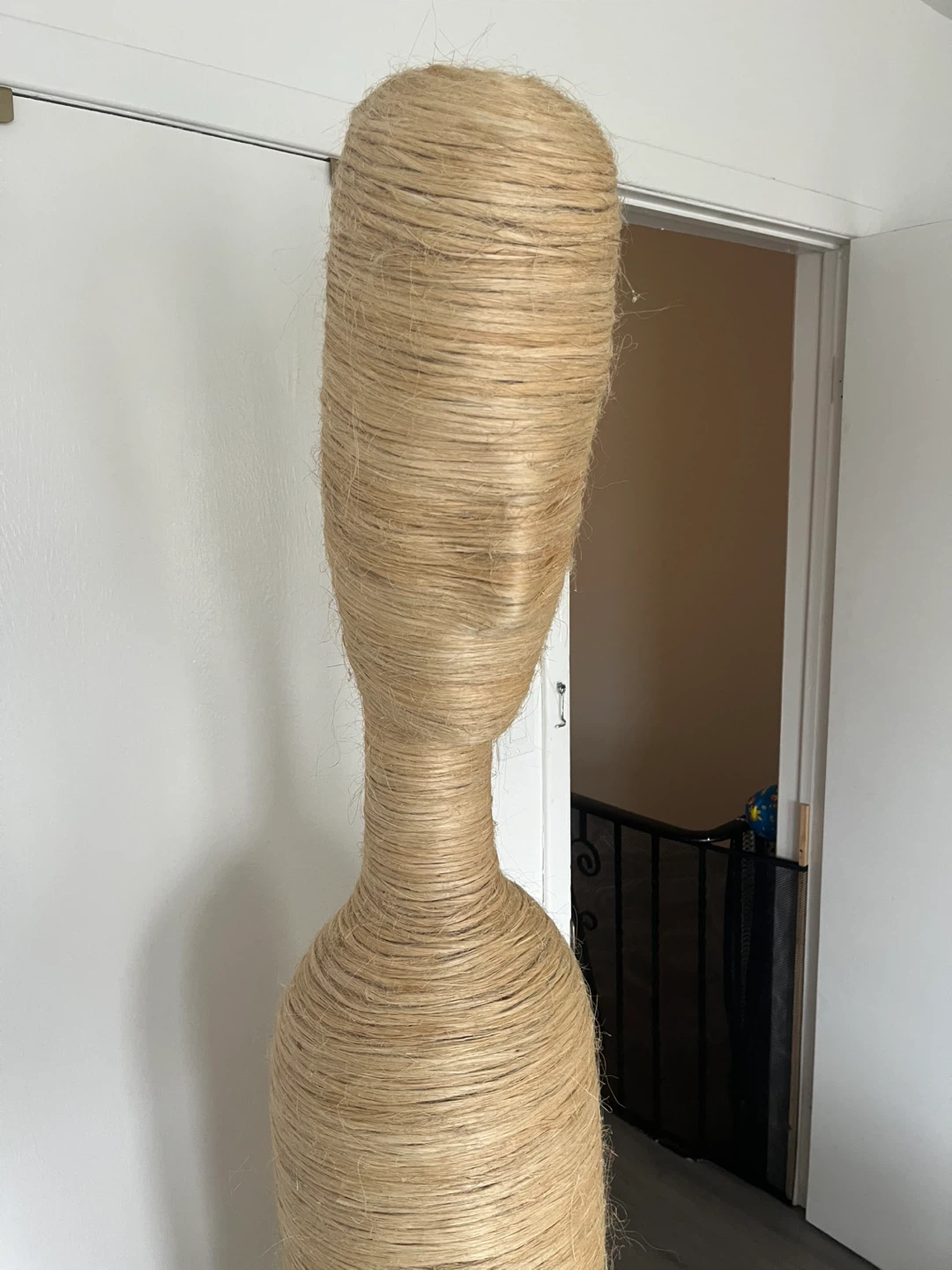 Tall Jute Wrapped Floor Lamp - photo 2
