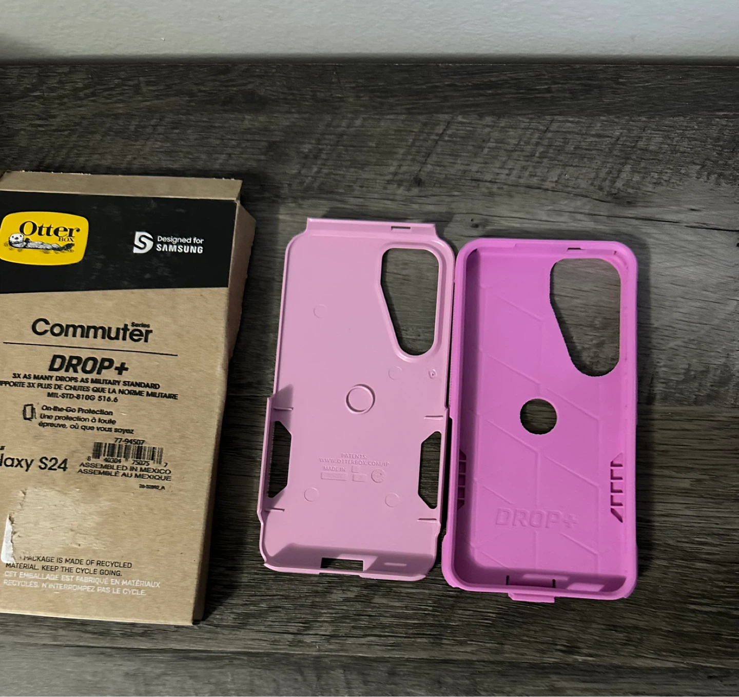 OtterBox Commuter DROP+ Case for Samsung Galaxy S24 - Pink - photo 2