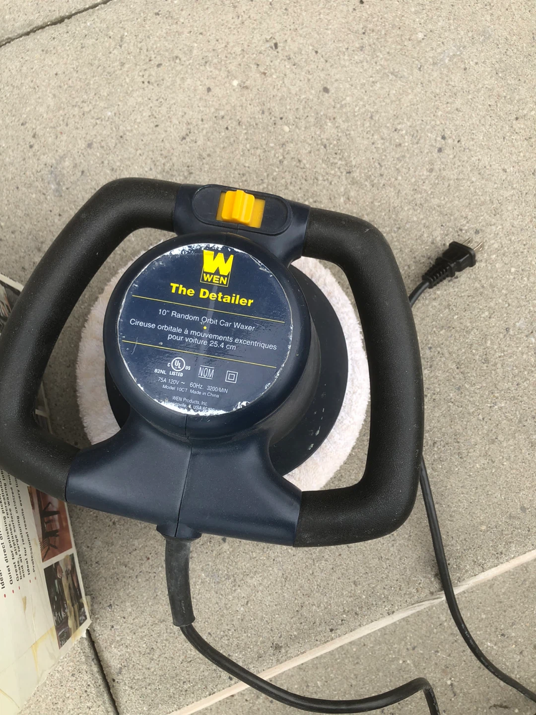 WEN 10" Random Orbit Car Waxer Polisher - photo 2