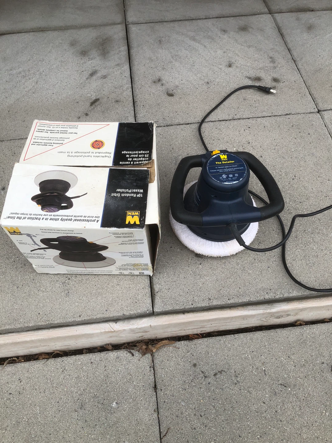WEN 10" Random Orbit Car Waxer Polisher