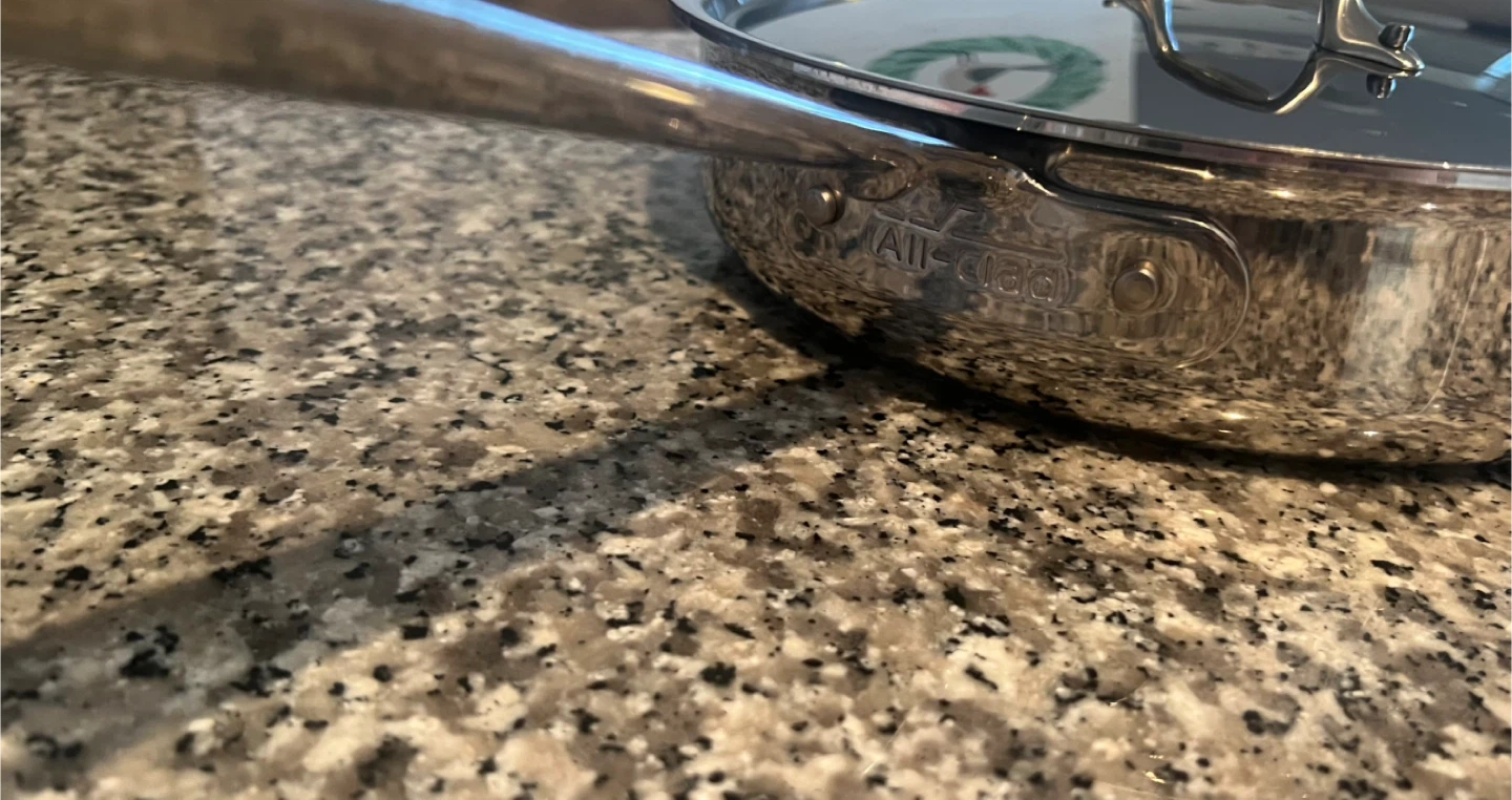 All-Clad D3 3-Quart Sauté Pan with Lid - photo 2