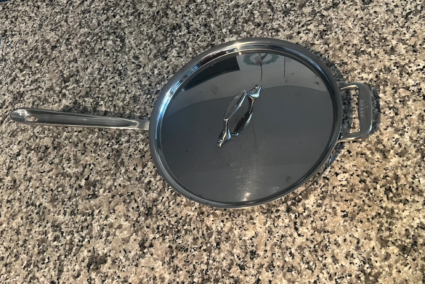 All-Clad D3 3-Quart Sauté Pan with Lid