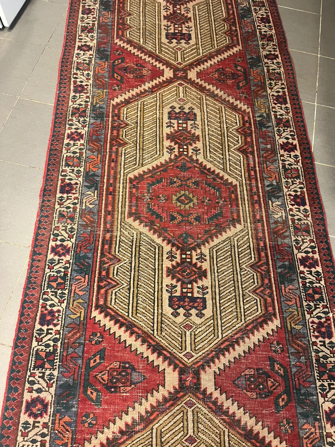 Vintage Afghan Tribal Runner Rug - photo 5