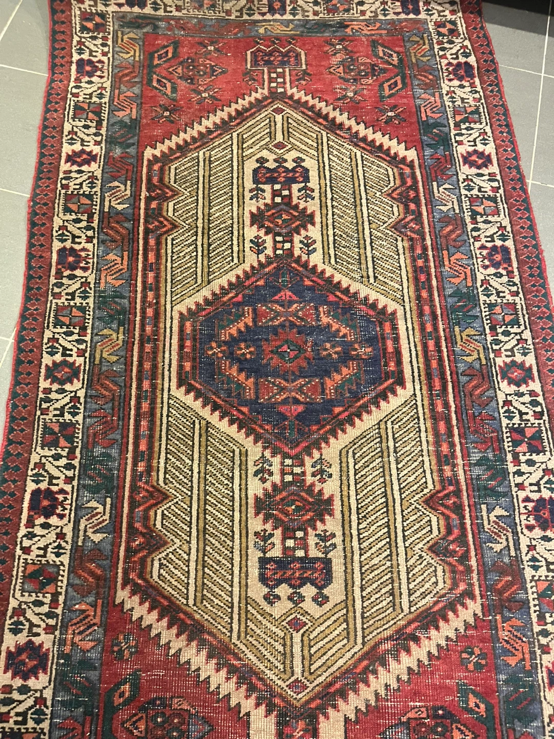 Vintage Afghan Tribal Runner Rug - photo 2