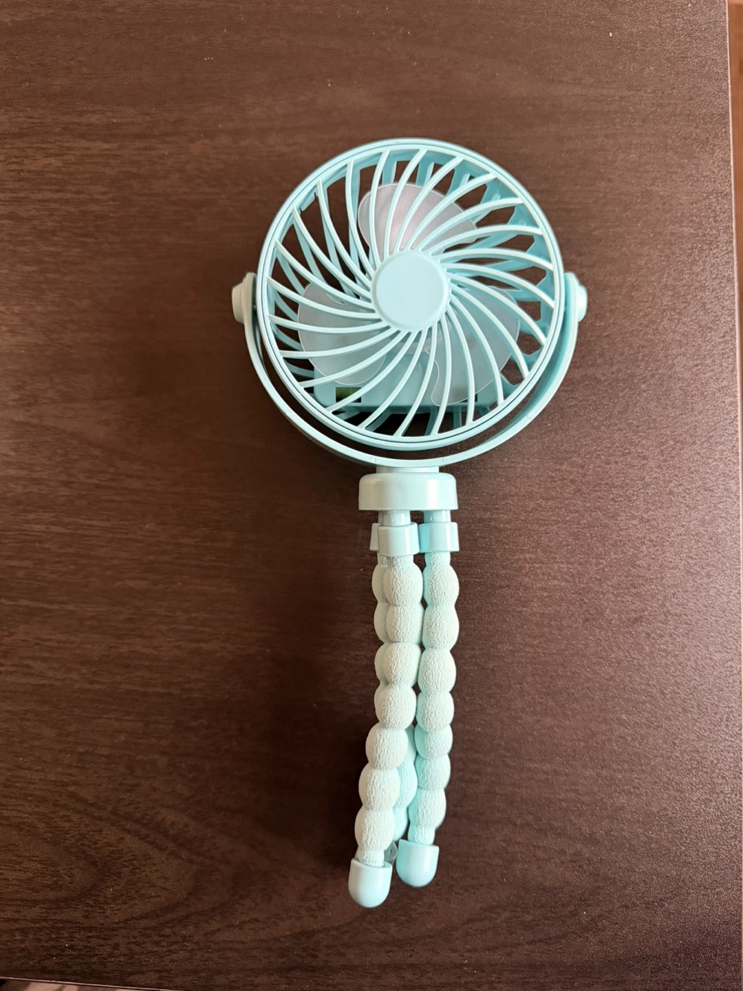 Portable Mini Fan with Flexible Tripod