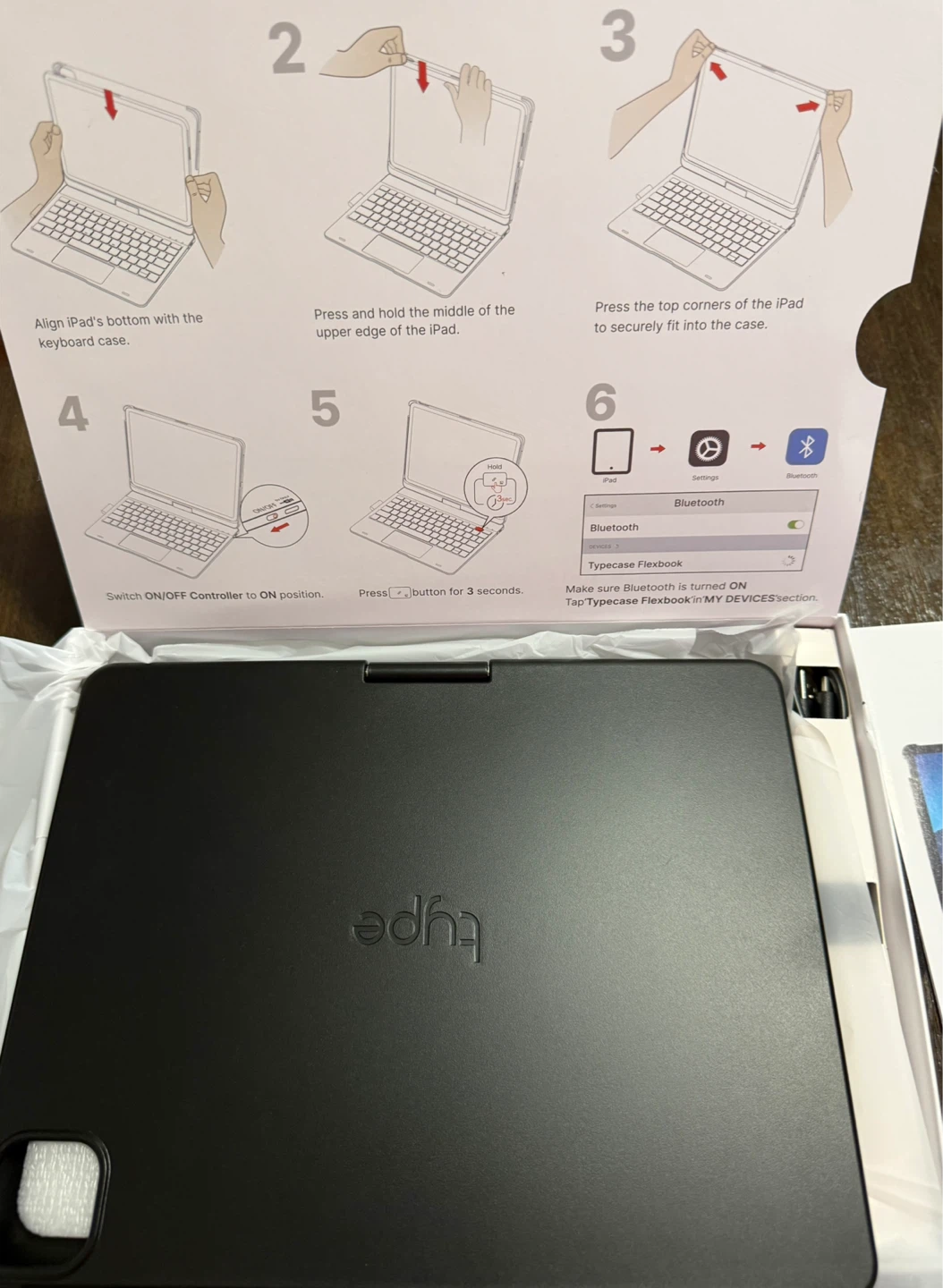 Flexbook Touch 7-in-1 Keyboard Case for iPad Air 11" / Pro 11" - photo 3