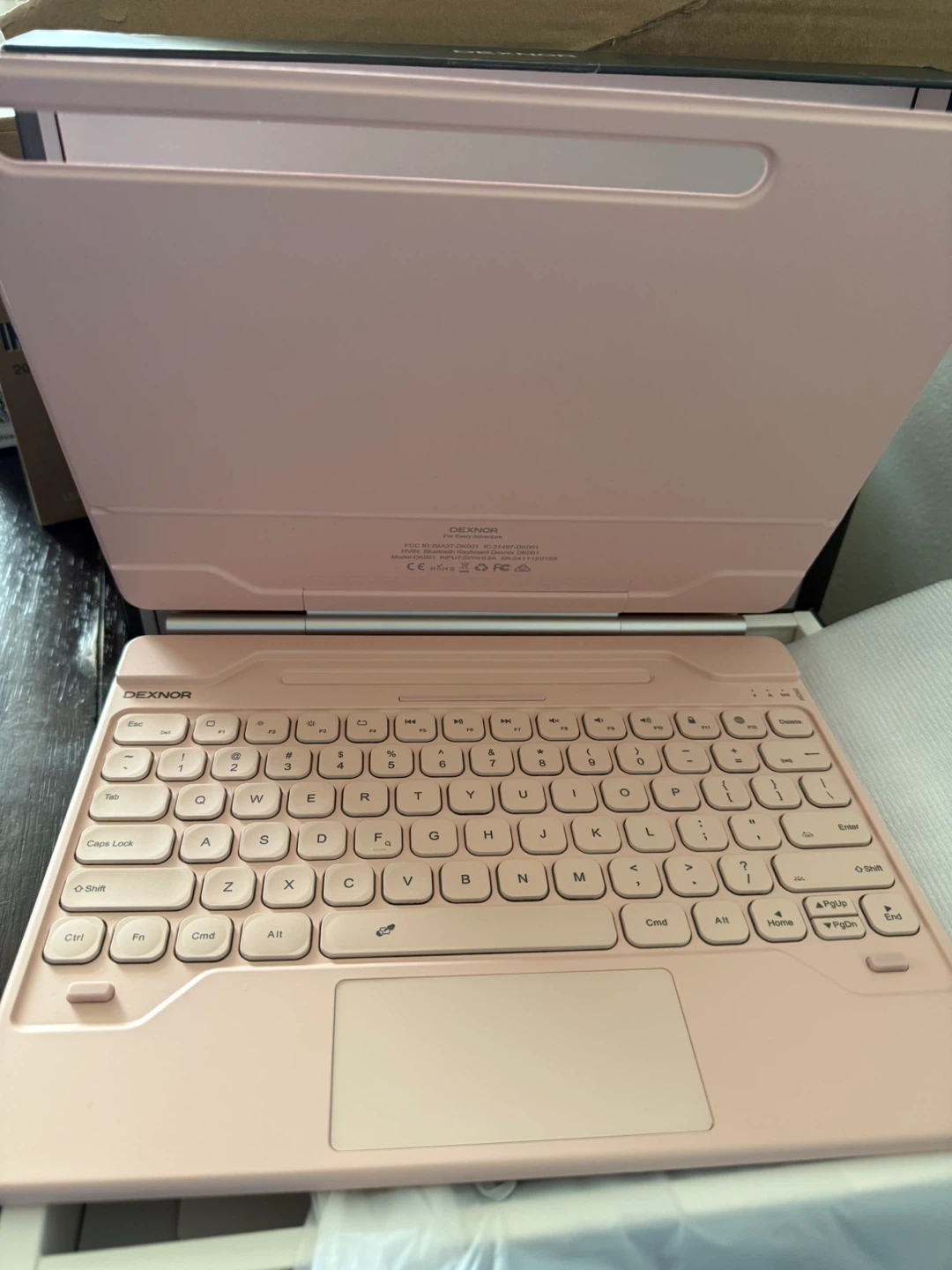 DEXNOR Magic Keyboard Case for Samsung Galaxy Tab S8/S7