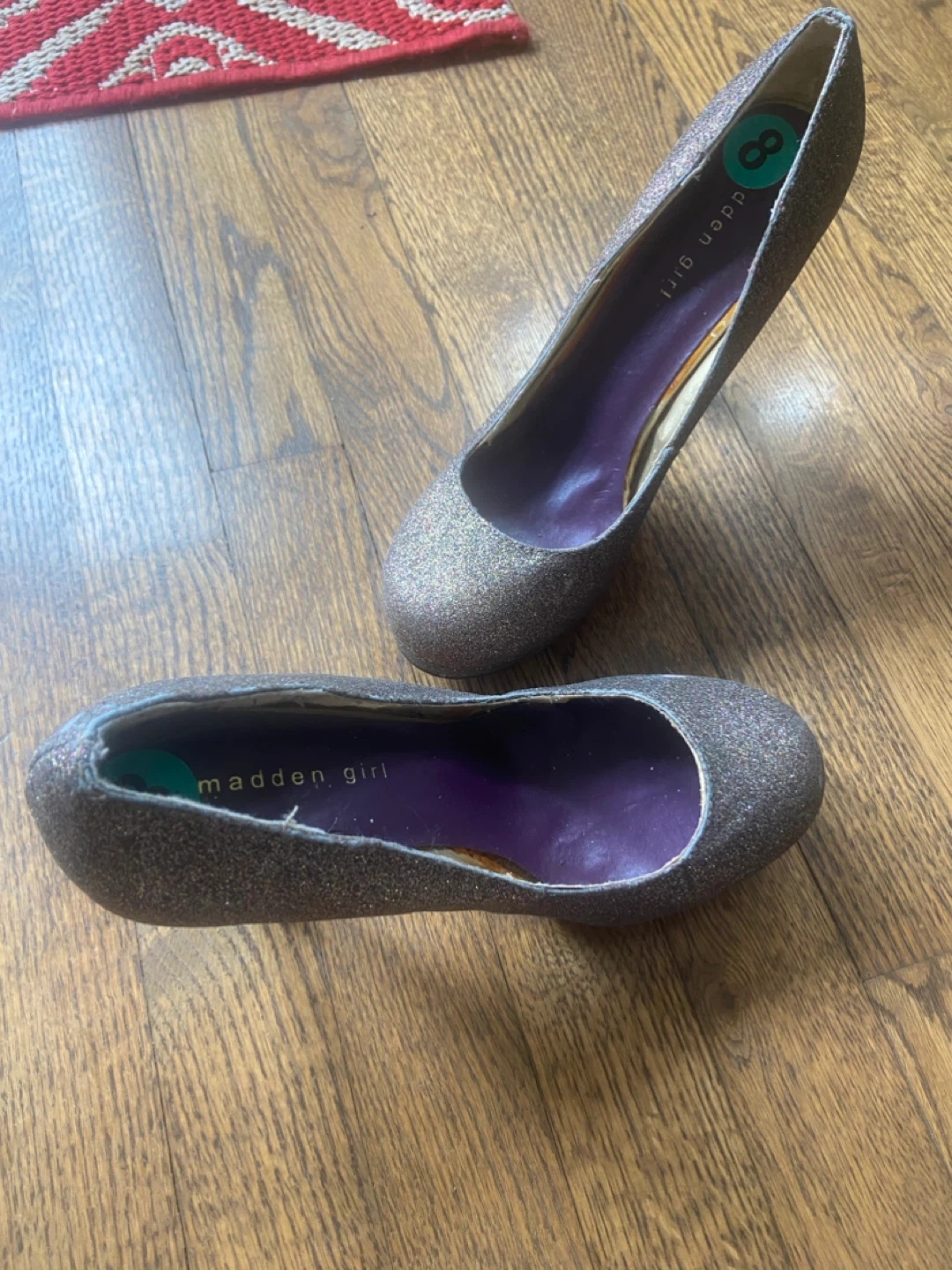 Madden Girl Glitter Heels - Size 8 - photo 2