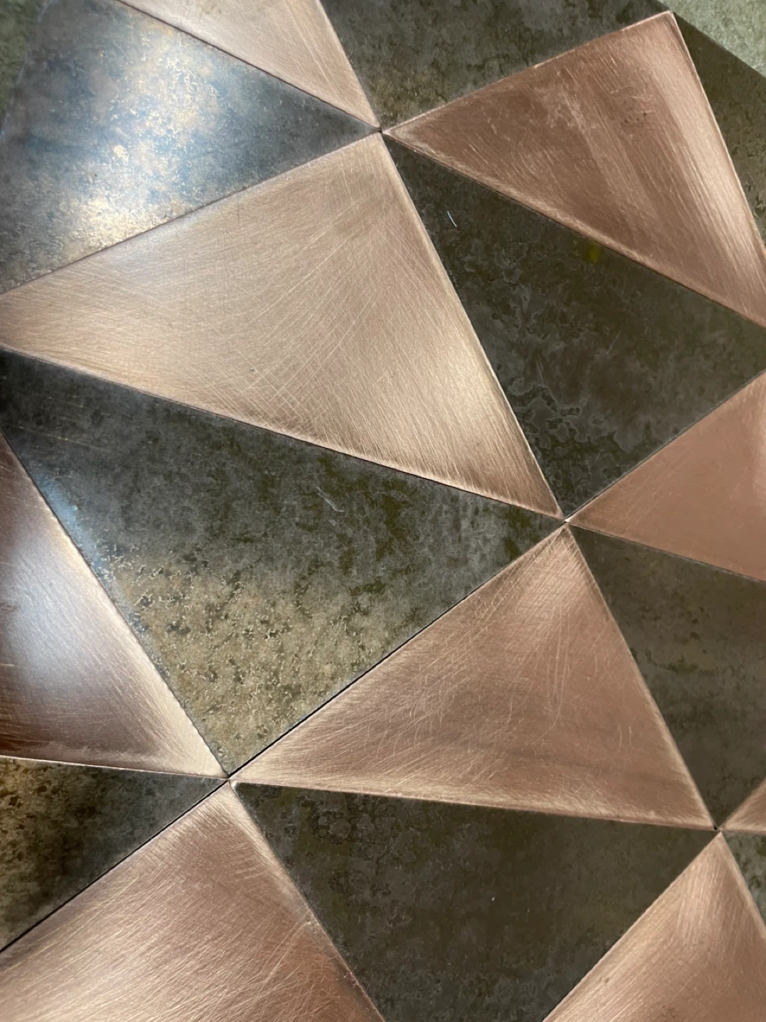 Decorative Geometric Metal Tile - photo 2