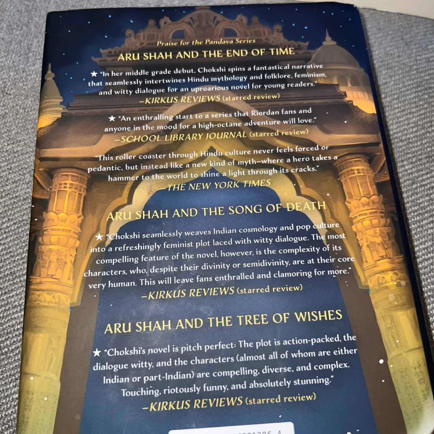 Aru Shah and the City of Gold by Roshani Chokshi - photo 2