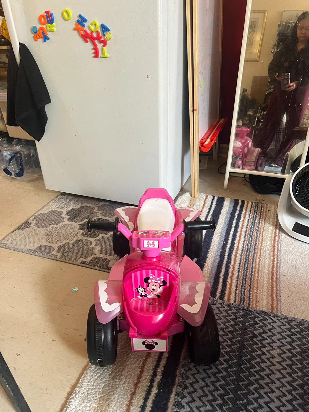 Pink Minnie Mouse Ride-On Quad