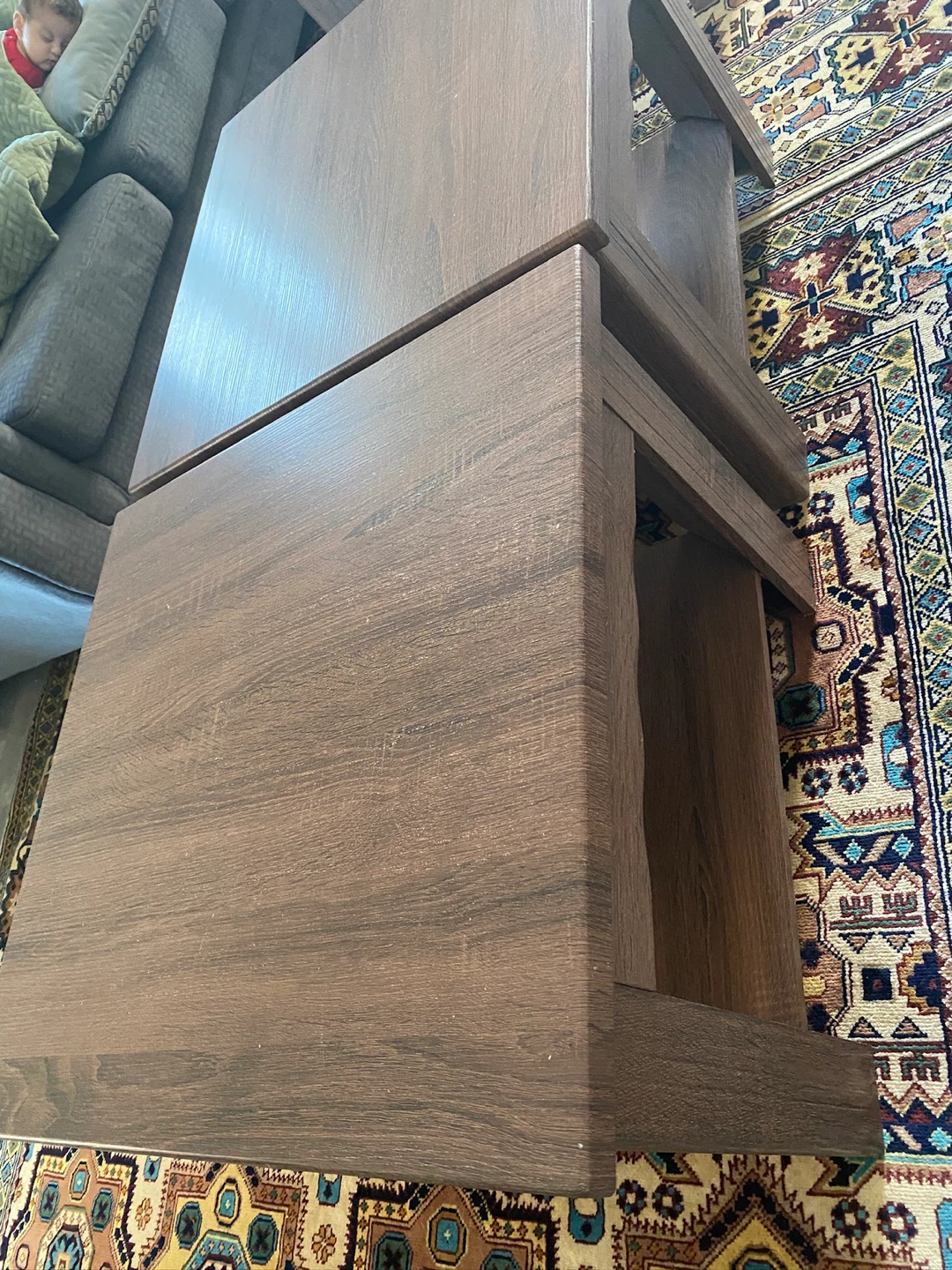 Wood Side Table - photo 4