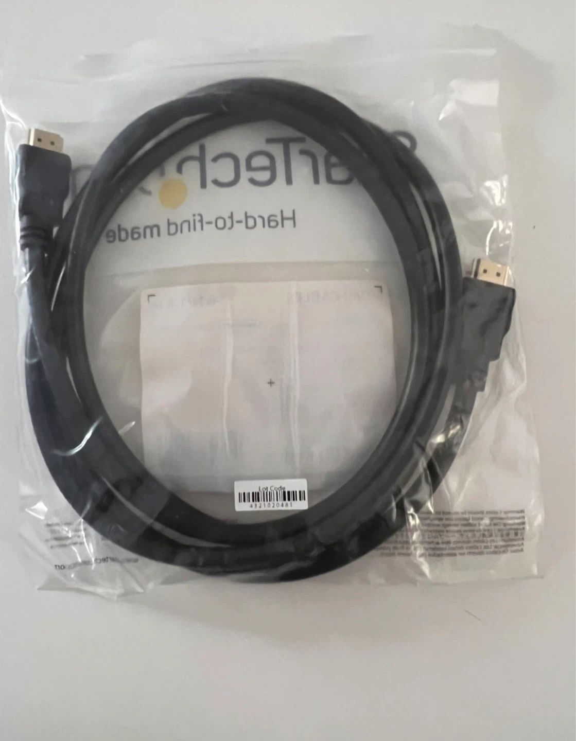 6 ft High Speed HDMI Cable - HDMI (19 pin) Male - HDMM6 - photo 3