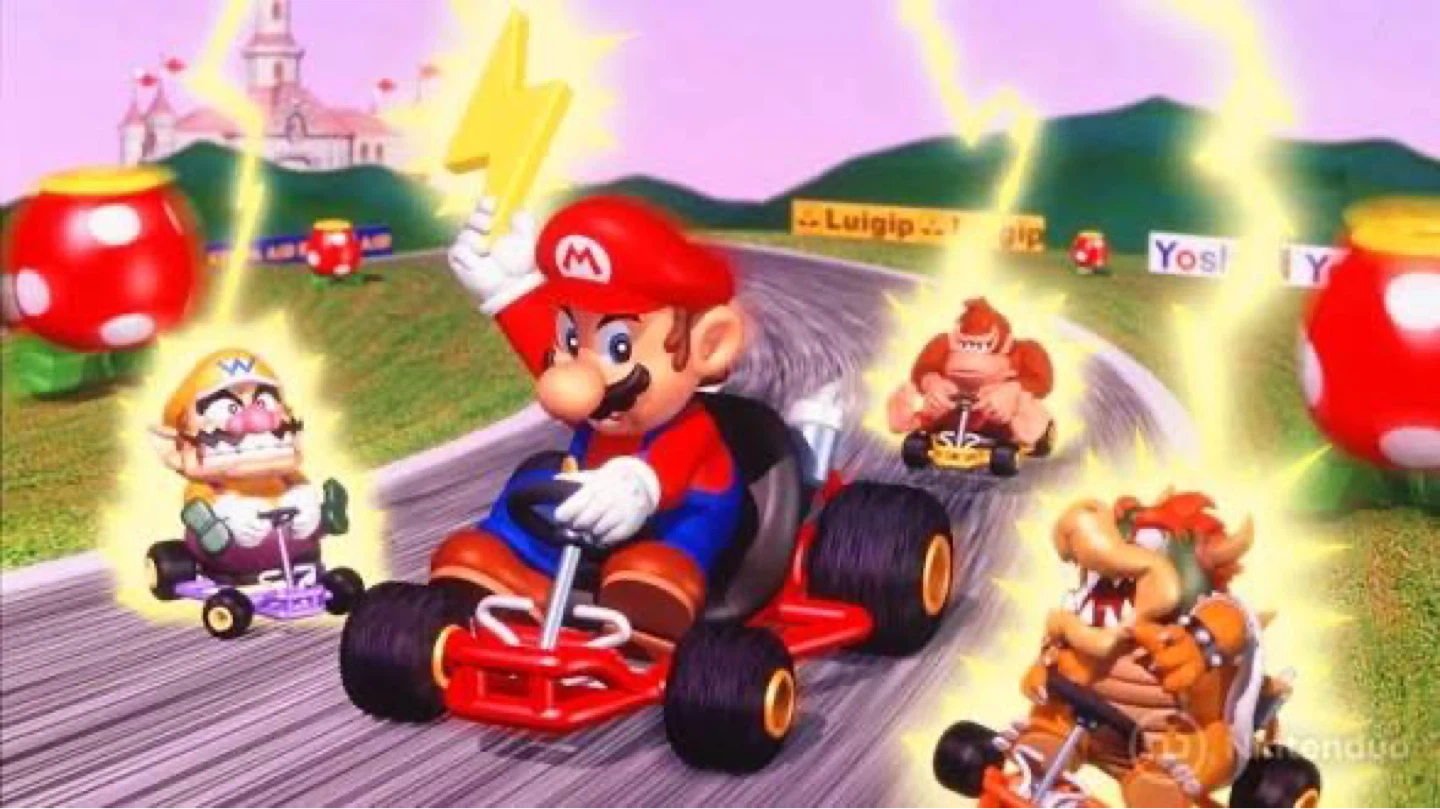 Mario Kart 64 Nintendo 64 Game Cartridge - photo 4