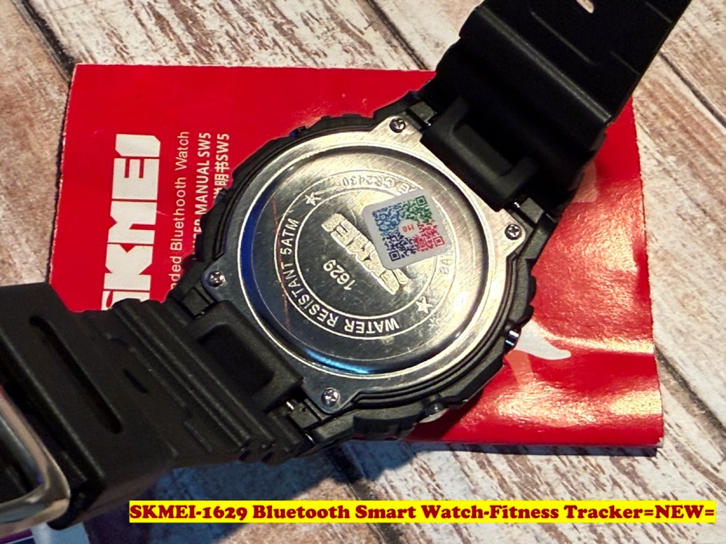 SKMEI-1629 Bluetooth Smart Watch-Fitness Tracker=NEW= - photo 3