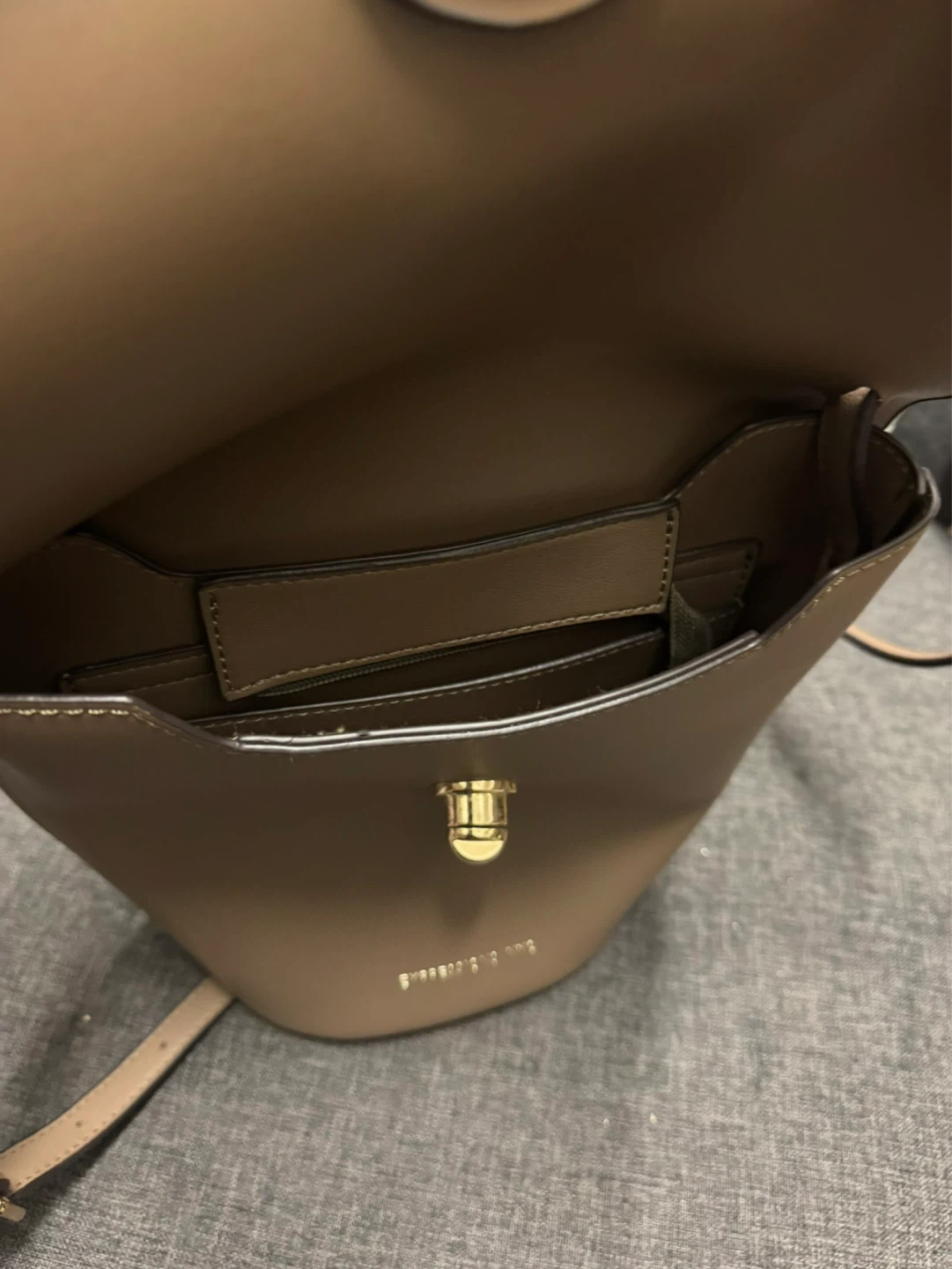 Expressions NYC Taupe Crossbody Bag - photo 3