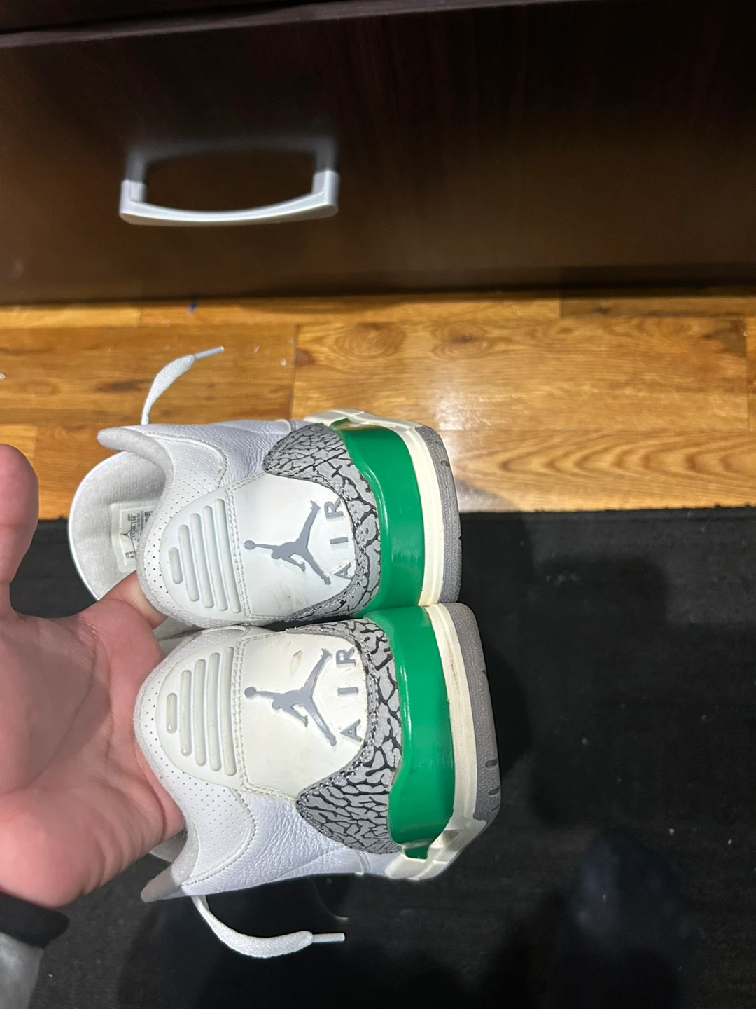 Jordan 3 "Pine Green" Sneakers - photo 4