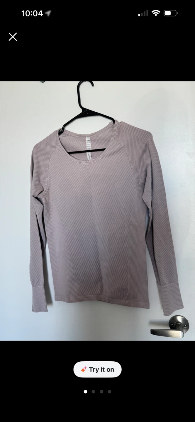 Diadora Luxe Collection Long Sleeve Top - Size S - photo 4
