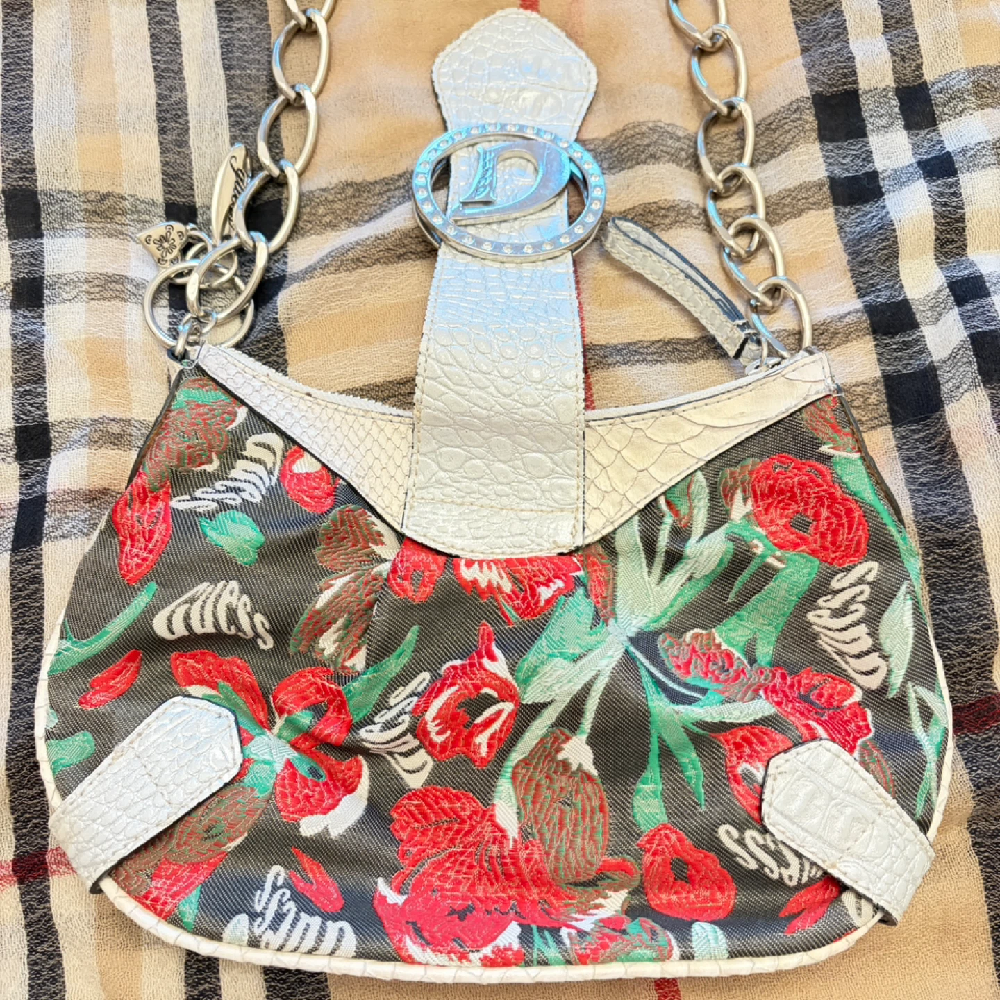 Guess Floral Shoulder Bag - photo 2