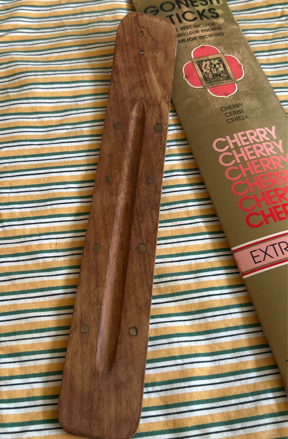 Gonesh Cherry Extra Rich Incense Sticks - photo 2