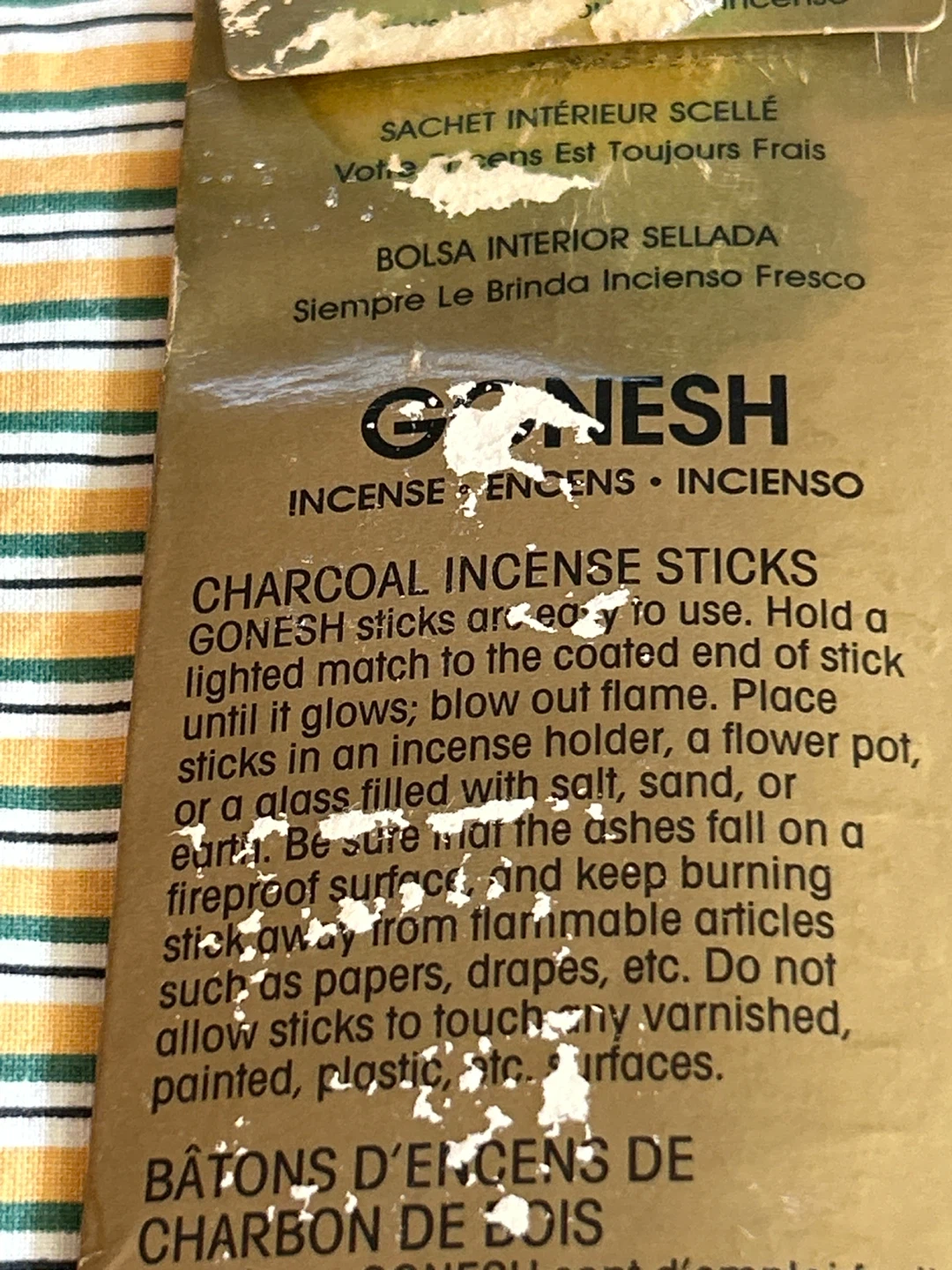 Gonesh Cherry Extra Rich Incense Sticks - photo 5