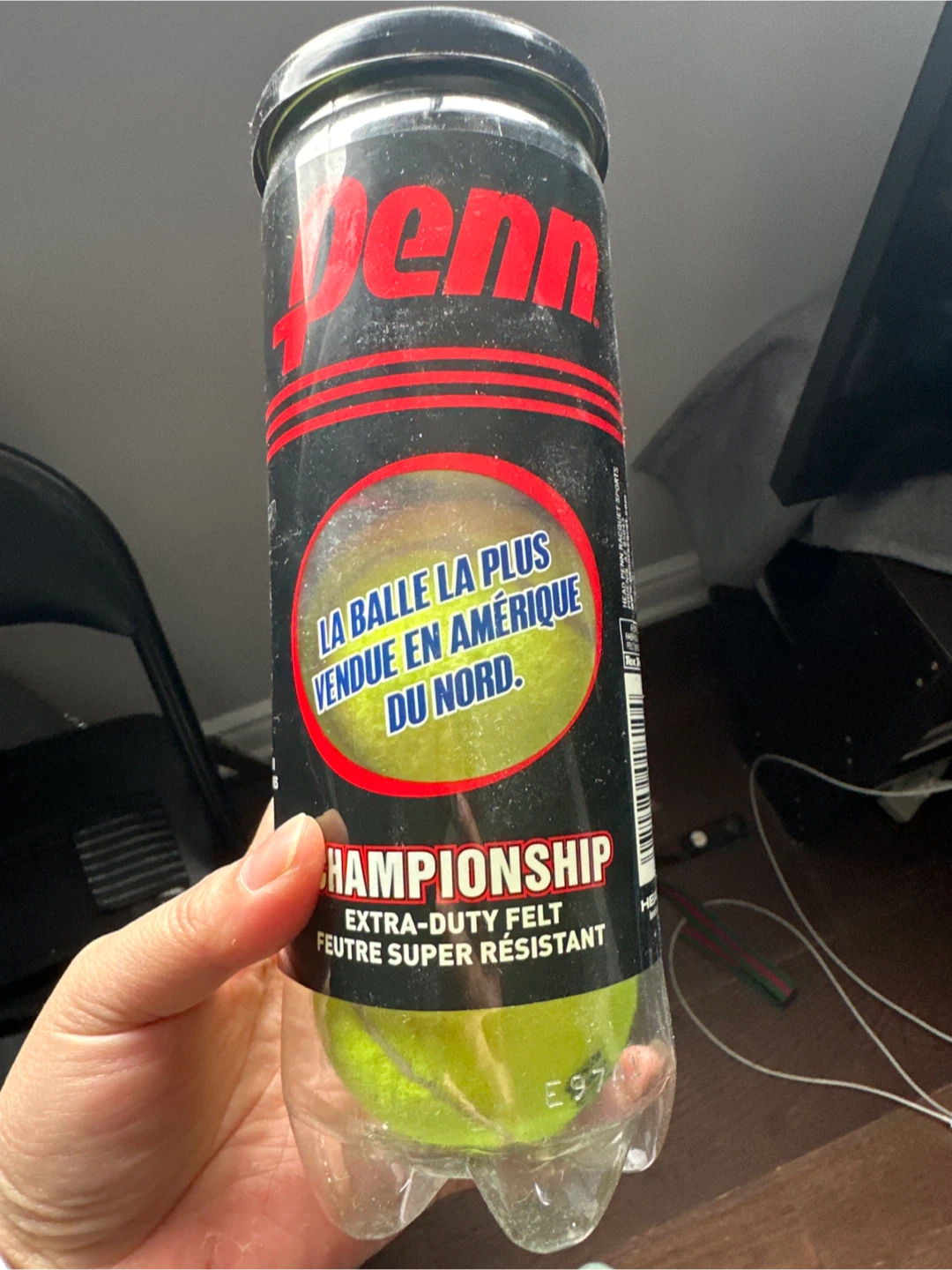 Penn Championship Extra-Duty Felt Tennis Balls (3-pack)
